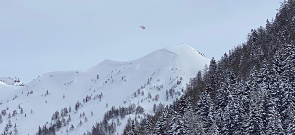 La valanga in val dei Mocheni si è divisa in tre rami per arrivare al sentiero 800 metri più in basso